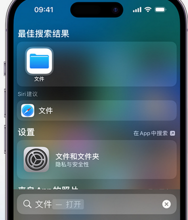 钟山apple维修中心分享iPhone文件应用中存储和找到下载文件 